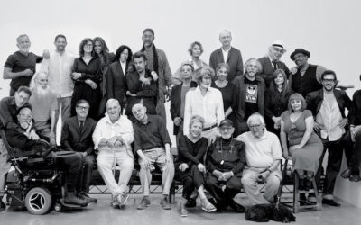 Los grandes de la escena cultural neoyorquina juntos para una foto